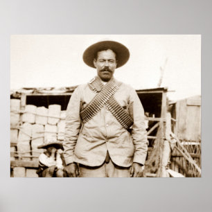 Poster Pancho Villa com bandoleiros