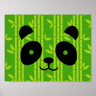 Póster panda_bamboo