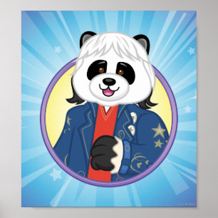 Póster Panda de Amanda