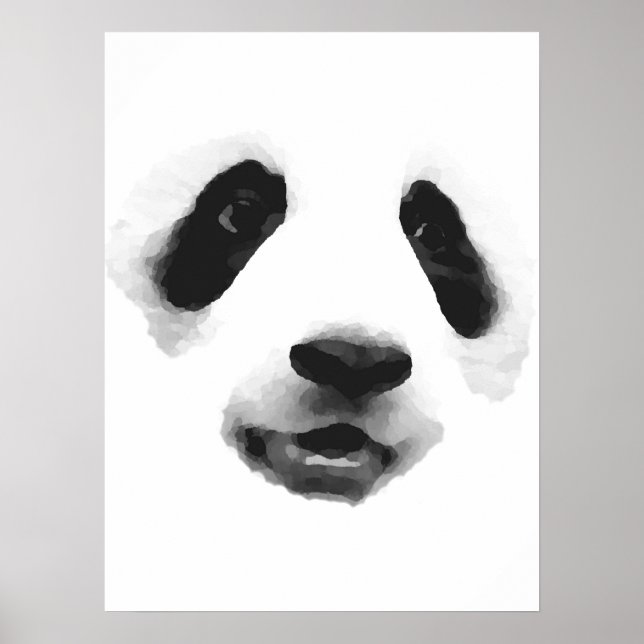 Poster Panda Pop Art (Frente)