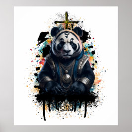 Poster panda,poster,panda poster,cool,
