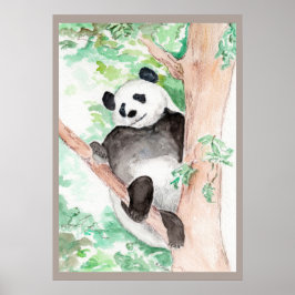 Poster Panda, Relaxando