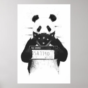 Póster Panda ruim