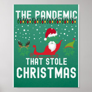 Poster Pandêmica Que Roubou O Natal 2022 Feia O Natal