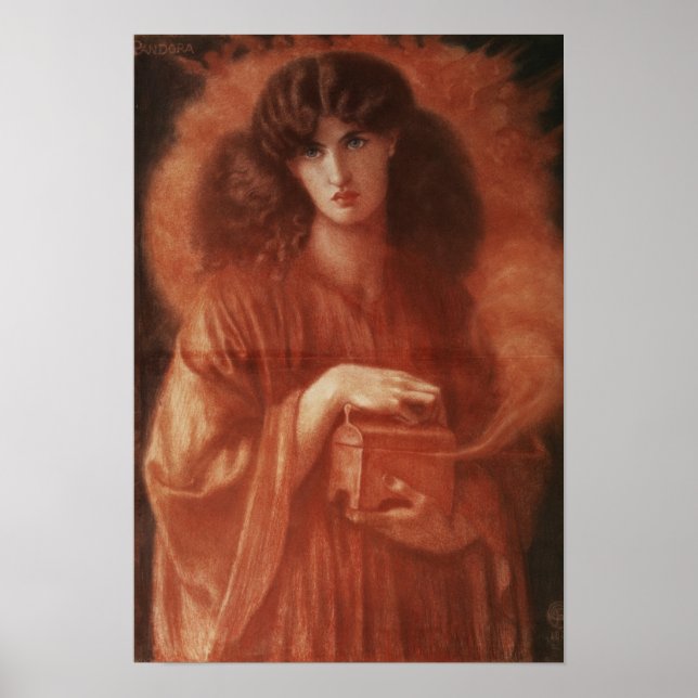 Póster Pandora, 1869 (Frente)