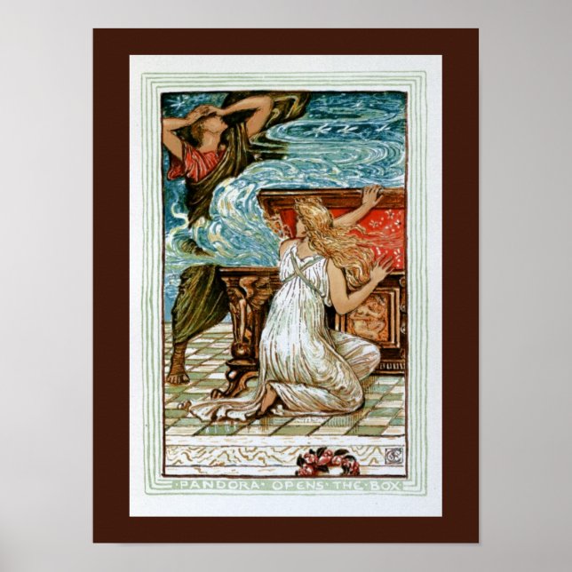 Poster Pandora abre a caixa (Frente)