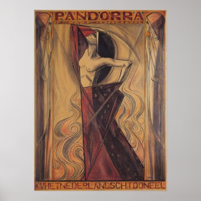 POSTER PANDORRA "Arthur Van Schendel" (Frente)