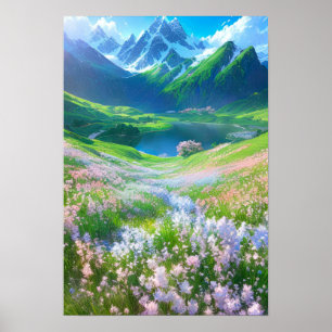 Poster Panorama da Beleza da Natureza