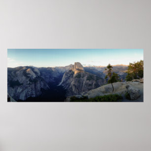 Poster Panorama da Metade-Abóbada de Yosemite