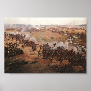 Póster Panorama de Borodino