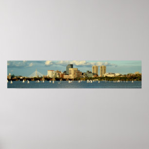 Poster Panorama de Boston