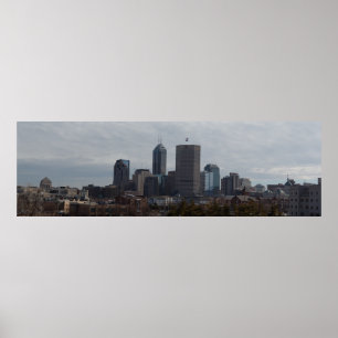 Póster Panorama de Indianapolis