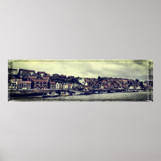 Póster panorama de Whitby