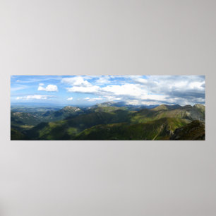 Póster Panorama de Wolowiec, Tatras