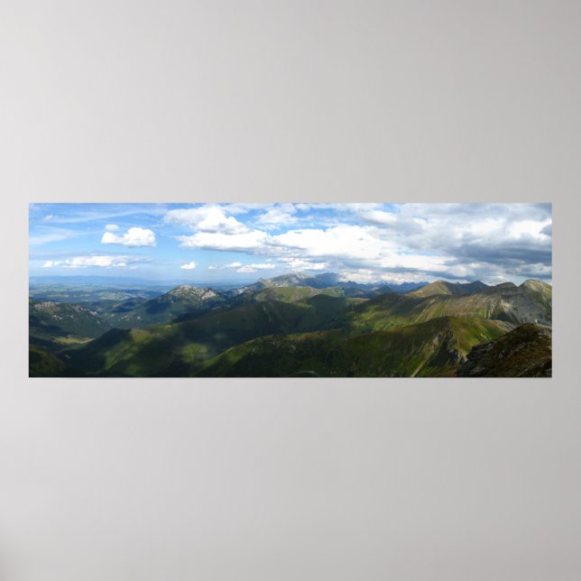 Póster Panorama de Wolowiec, Tatras (Frente)