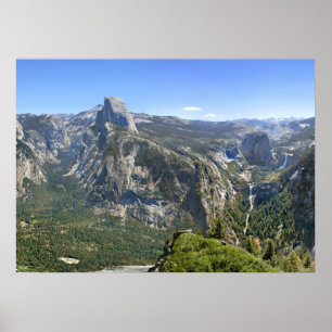 Póster Panorama do Vale do Yosemite - Yosemite