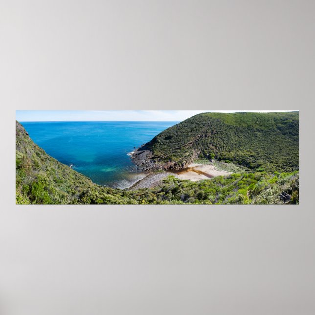 Poster Panorama Incrível do Parque de Conservação de Deep (Frente)