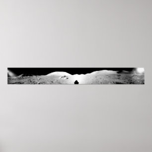Poster Panorama montado 2 de Apollo 17