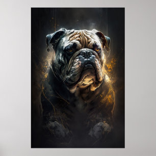 Poster Panorama Retrato Animal Natureza Pintagem Selvagem