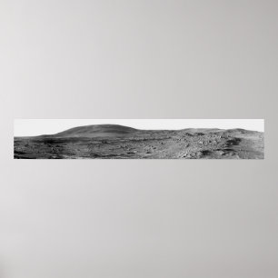 Póster Panoramic view of Mars 6