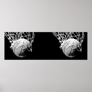 Poster Panorâmica de Basquete