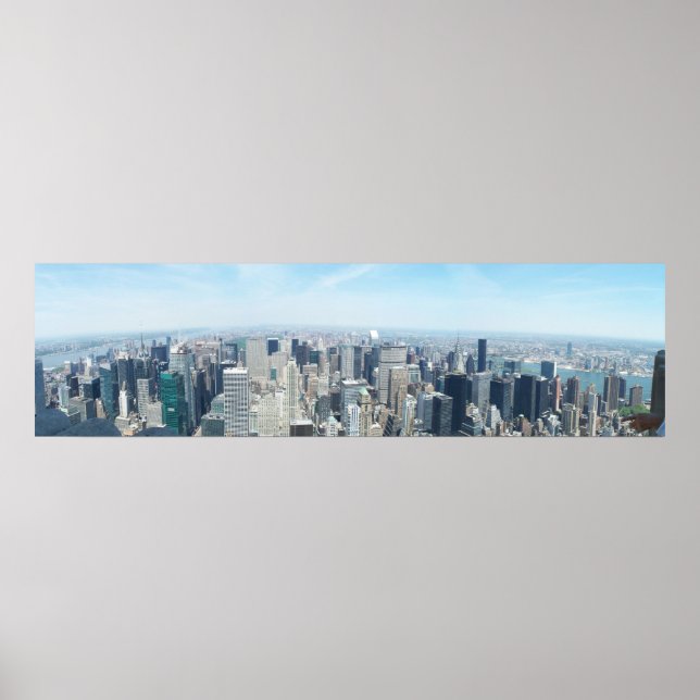 Póster Panorâmica NY (Frente)