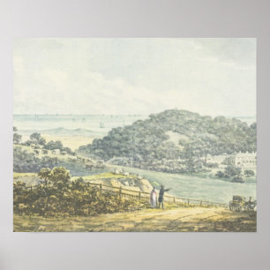 Póster Panorâmico "após" a vista, do livro vermelho par