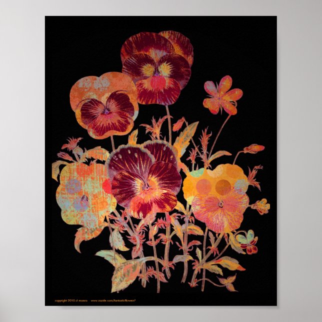 Poster Pansy Exotica 8x10 (Frente)