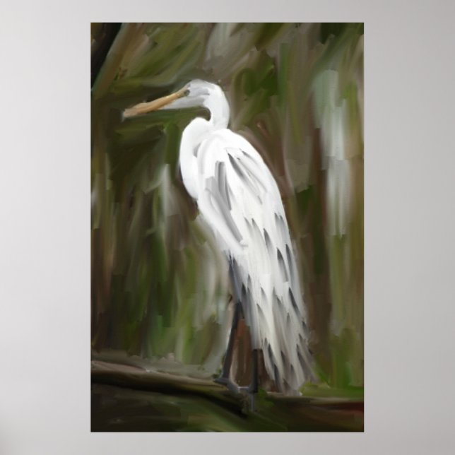 Póster Pântano da Louisiana (Frente)