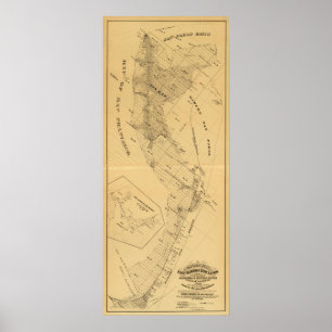 Póster Pântano de sal de San Francisco Bay