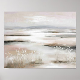 Poster Pântano Suave de Primavera #2 – Paisagem Pastel Mi