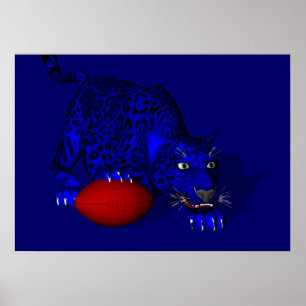 Póster Pantera Azul