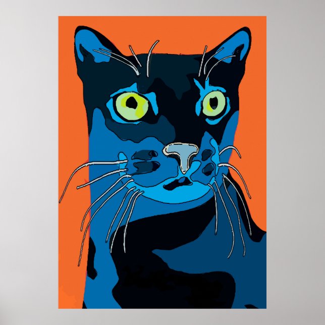 Póster Pantha Negra, (Frente)