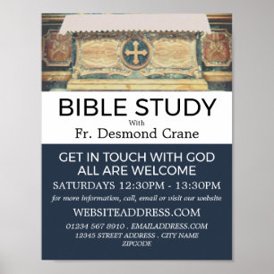 Poster Pantheon Altar, Roma, Classe de Bíblias Cristã