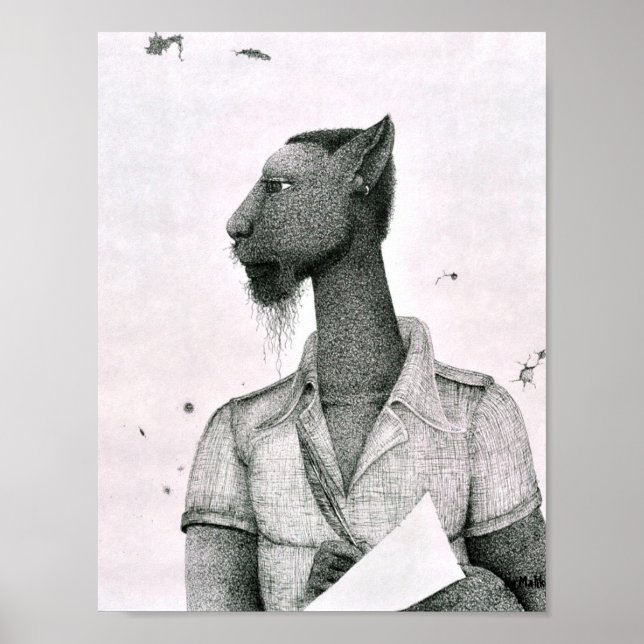 Póster Panther Artist (Frente)
