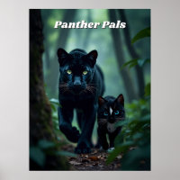 Panther Pals - Gato Grande e Pequeno