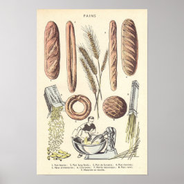 Poster Pão Francês