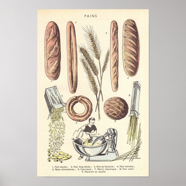 Poster Pão Francês (Frente)