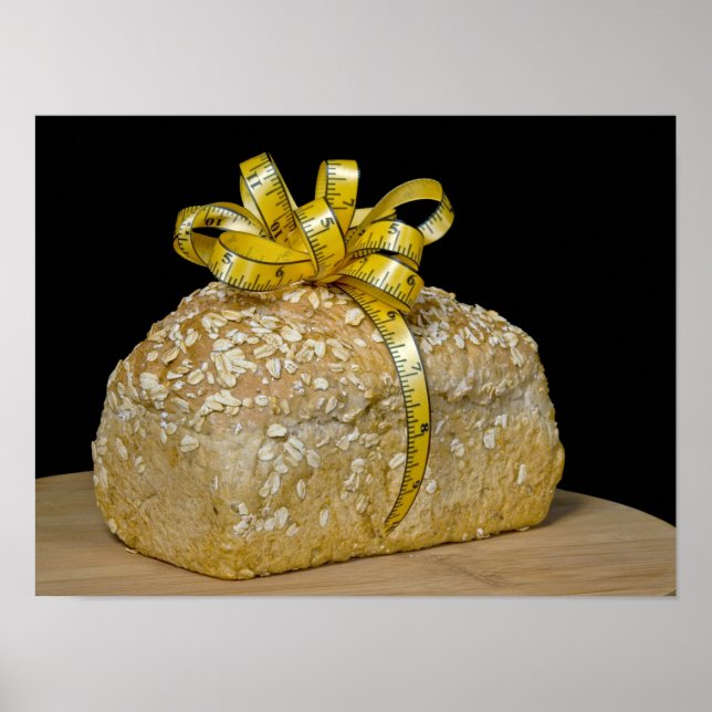 Poster Pão inteiro de trigo (Frente)