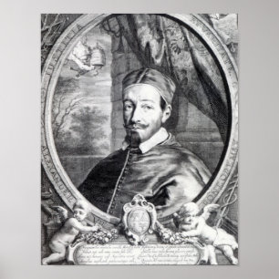 Póster Papa Alexander VII