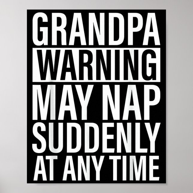 Poster Papa Art For Grandpa From Grandkids Father's Day P (Frente)