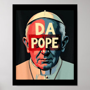 Poster Papa Bobby Chicago - Engraçado Da Humor Católica d