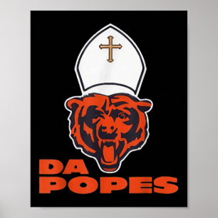 Poster Papa Bobby Chicago - Engraçado Da Humor Católica d
