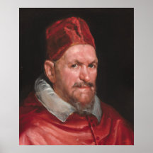 Papa Inocêncio X - Diego Velázquez Cartaz de Arte