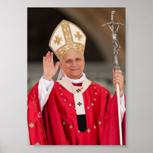 Poster Papa Leão XIV Pentecostes Domingo 2025