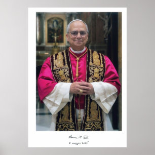 Poster Papa Leão XIV Robert Francis Prevost