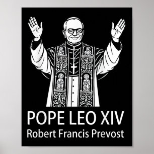 Poster Papa Leo Xiv Robert Francis Prevost