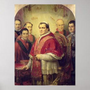 Póster Papa Pius IX 1847