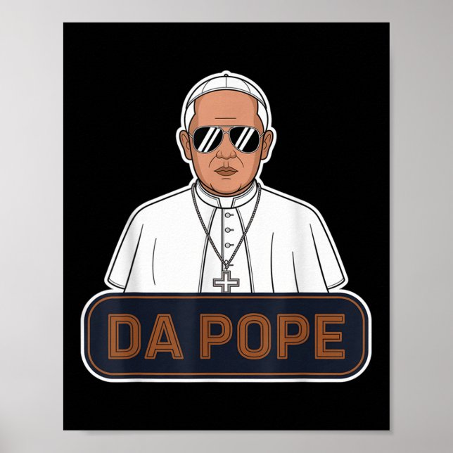 Poster Papa Robert Prevost - Papa Leo Xiv - Do Papa (Frente)