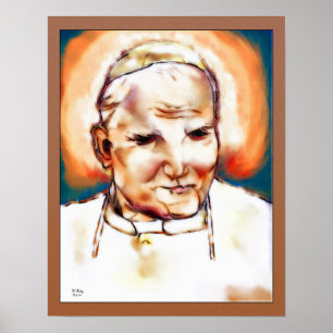 Póster Papa St John Paul II